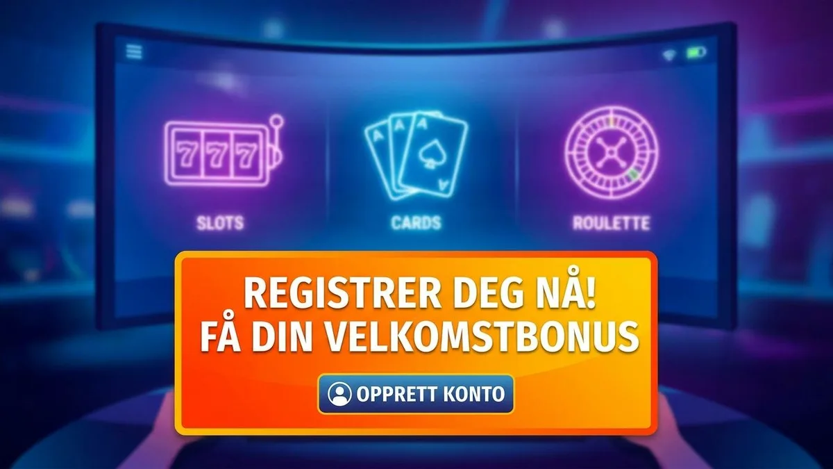Registrering med bonus